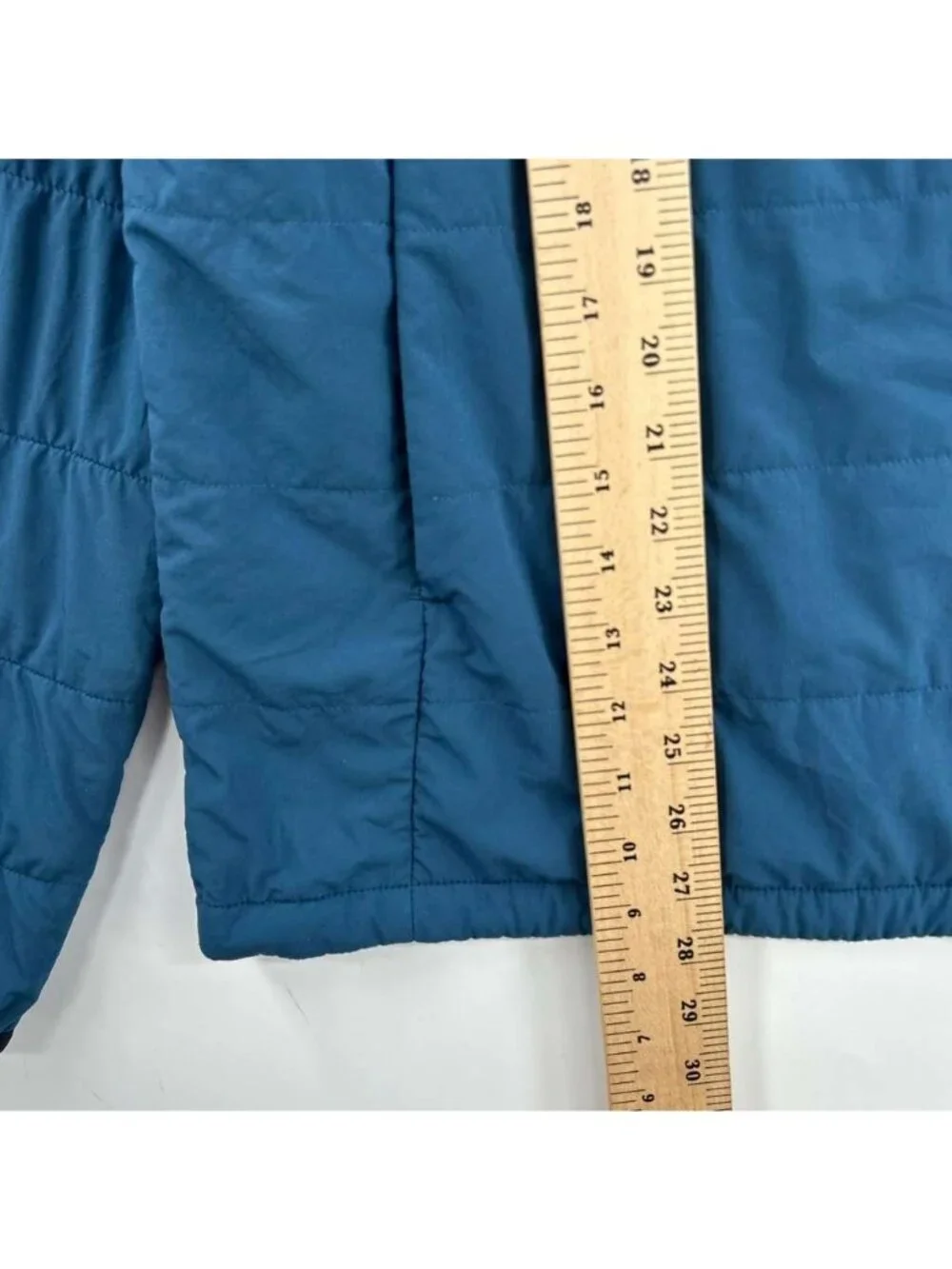 The North Face Mountain Sweatshirt 3.0 Anorak Jacket Men's Medium Blue Quilted